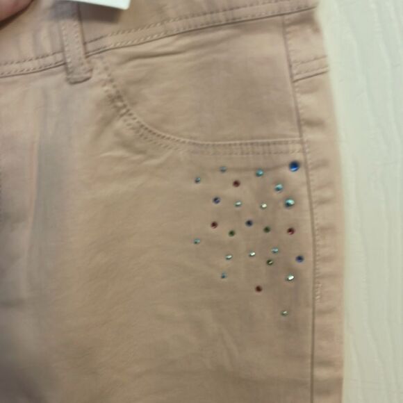 Desigual Jeans With Design Jeggings. Size 24 - Picture 6 of 9